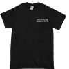 first of all no second of all no tshirt
