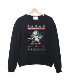rick and morty xmas sweatshirt