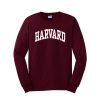 harvard maroon sweatshirt