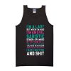 im a lady but when am mad i am an evil tanktop
