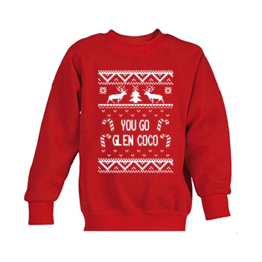 you go glen coco christmas sweatshirt