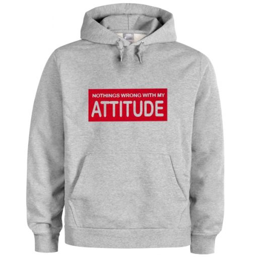 attitude hoodie