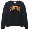 sortie font sweatshirt