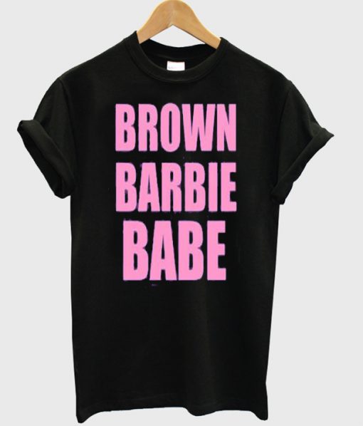 Brown Barbie Babe Tshirt