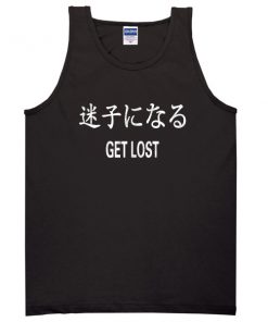 Get Lost Japanese tanktop