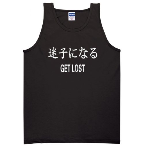 Get Lost Japanese tanktop