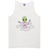 alien in sky tanktop