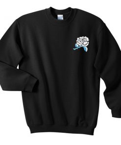 floral print sweatshirt