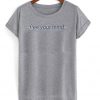 free your mine t-shirt
