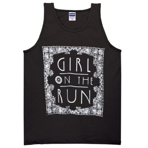 girl on the run tanktop