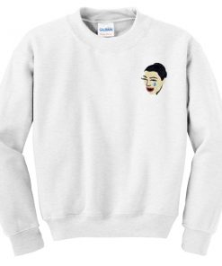 kimoji crying sweatshirt