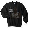 legend a born in august sweatshirt