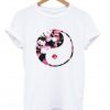 yin yang flower shirt