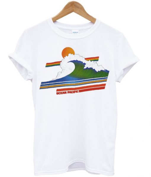 Retro Ocean Pacific T-shirt