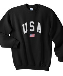 USA Flag Sweatshirt