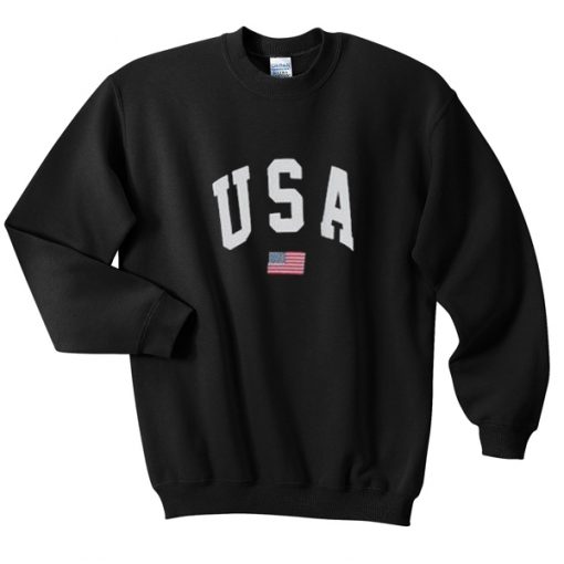 USA Flag Sweatshirt