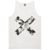 X Flowers Tank Top