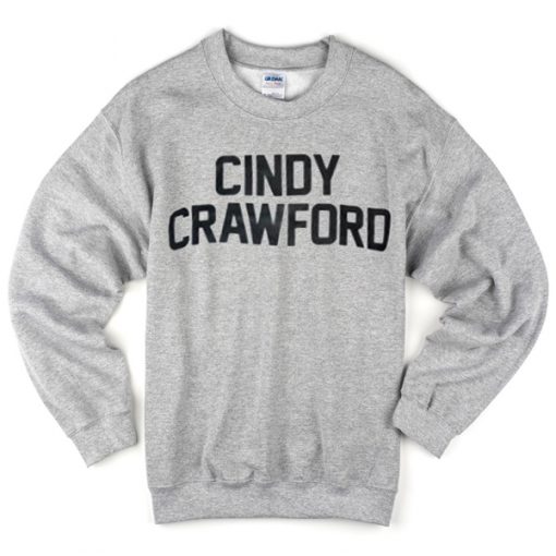 cindy crawford sweatshirt