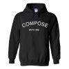compose with me hoodie
