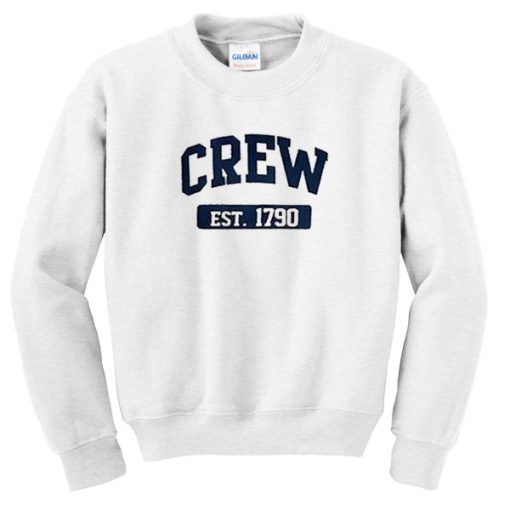 crew est 1790 sweatshirt