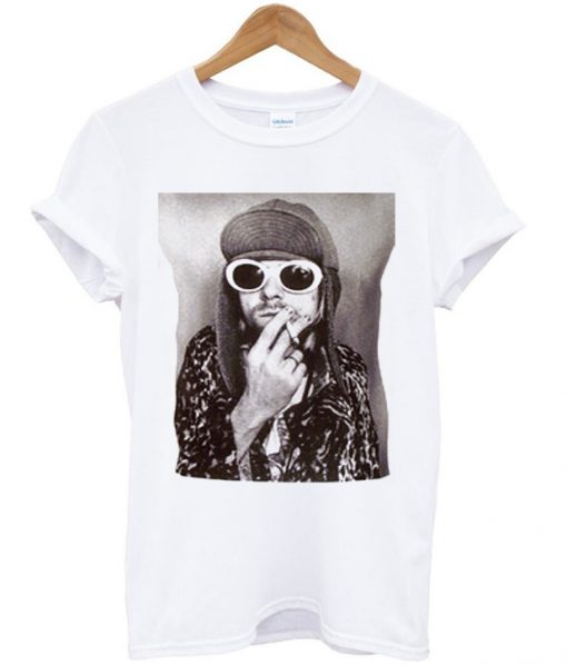 kurt cobain tshirt