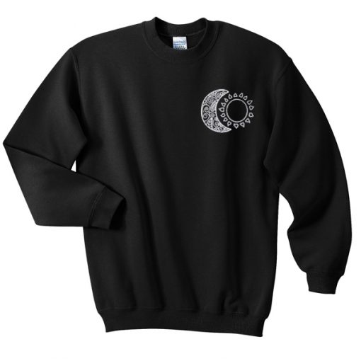 moon and sun sweatshirt