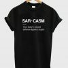 sar casm t-shirt