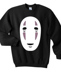 spirited away no face sweatshirt
