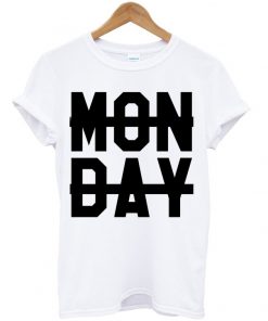 Monday Sucks Crossed Out T-shirt