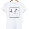 Rose Boobs Emoji Tshirt