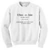 chocolate noun common sweatshirt