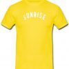 sunrise t-shirt