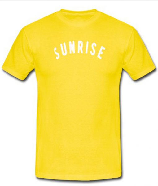 sunrise t-shirt