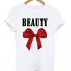 Beauty Red Bow T-shirt