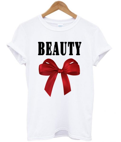 Beauty Red Bow T-shirt