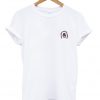 Decorative patches t-shirt