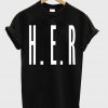 HER t-shirt