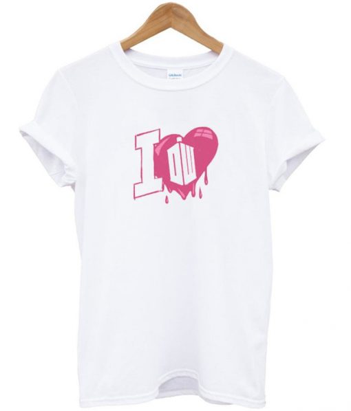 I Love Ow One Direction Tshirt