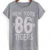 New York 86 Tigers T-shirt