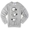 Scissors Mickey hands Sweatshirt