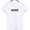 dork font t-shirt