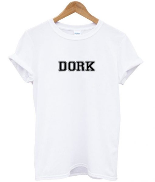 dork font t-shirt