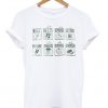 garden seeds screen kale beet tomatoes t-shirt