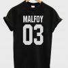 malfoy 03 t-shirt