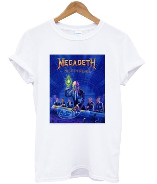 megadeth rust in peace t-shirt