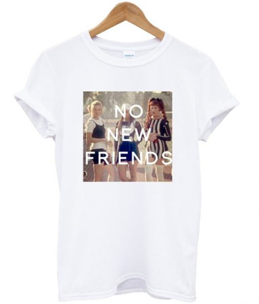 no new friends clueles tshirt