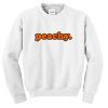 peachy sweatshirt