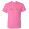 peachy tshirt