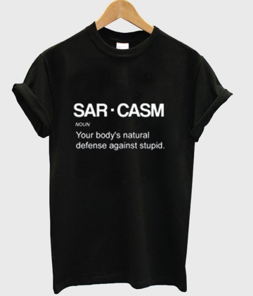 sarcasm definition tshirt