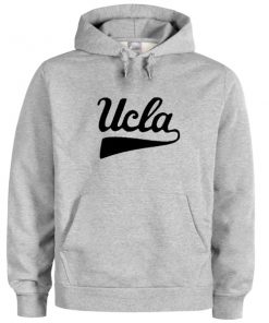 ucla font logo hoodie